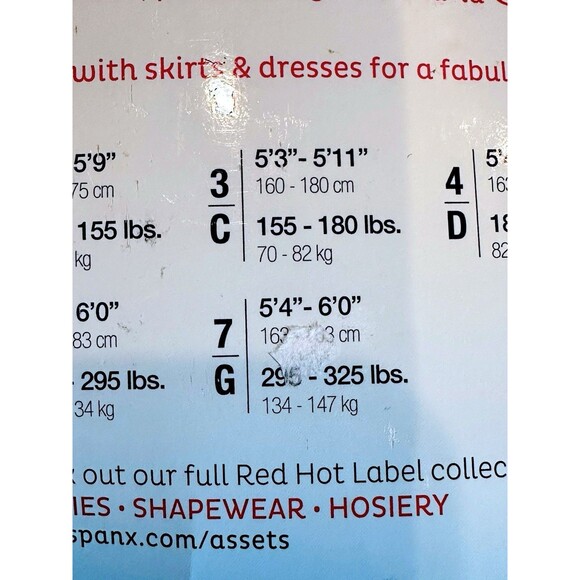 SPANX ASSETS Red Hot Label Super Control High Waist Shapewear Panty Sz 3C Barest - Picture 5 of 5